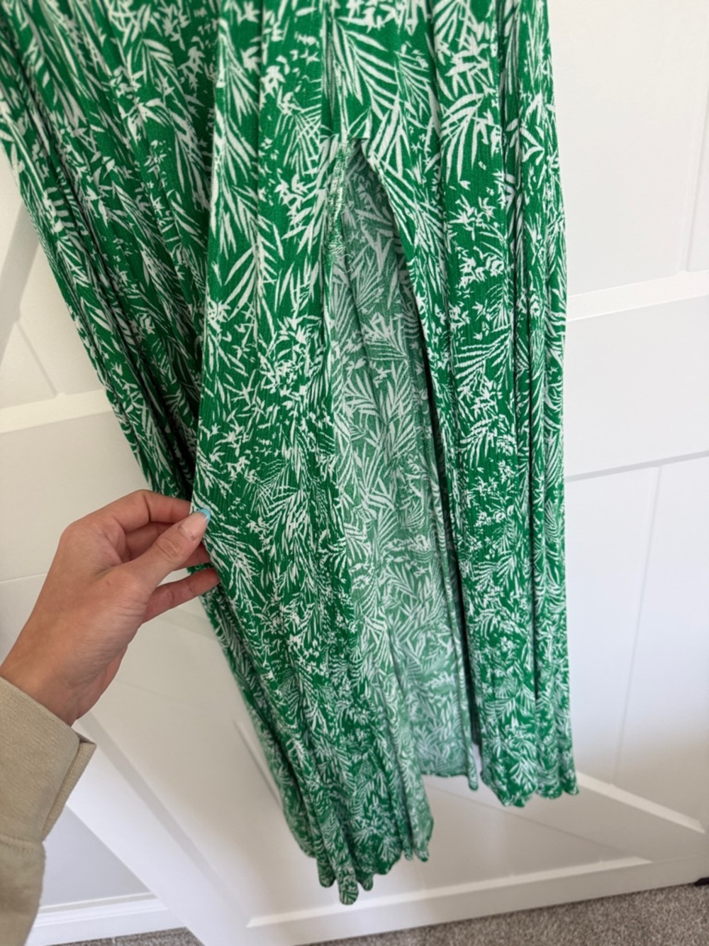 Green strapless maxi - Picture 3 of 3